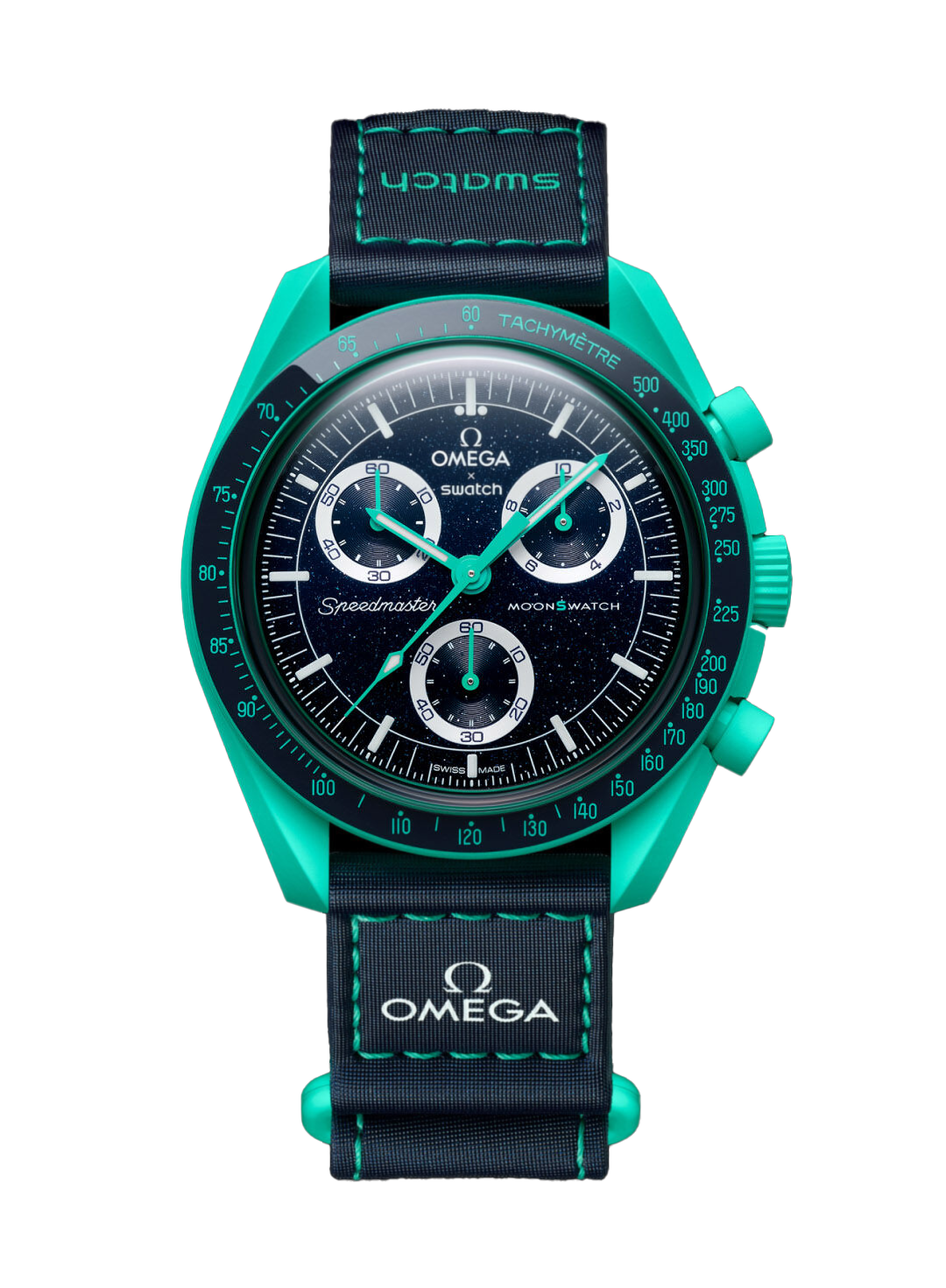 MoonSwatch MISSION ON EARTH POLAR LIGHTS