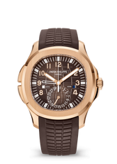 Aquanaut Travel Time Rose Gold