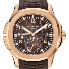 Aquanaut Travel Time Rose Gold