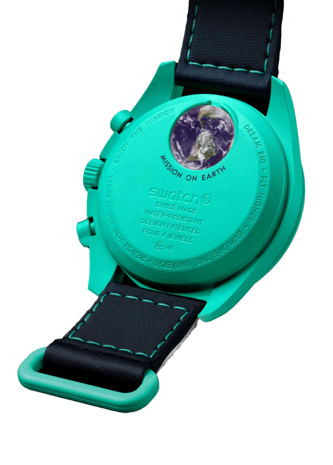 MoonSwatch MISSION ON EARTH POLAR LIGHTS