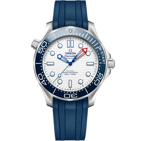 Seamaster Diver 300M America's Cup em Borracha