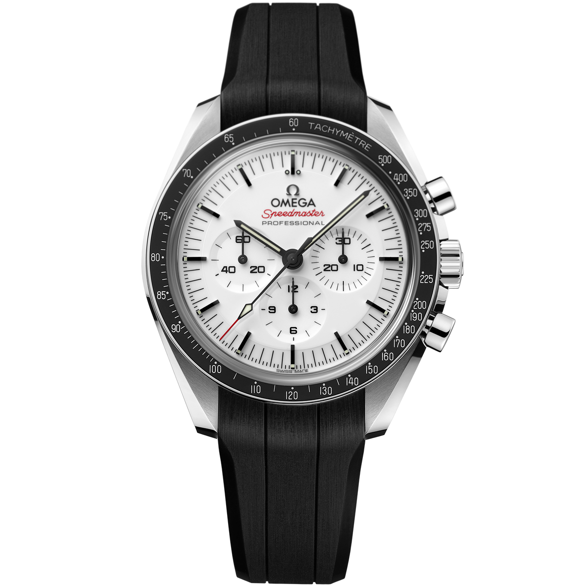 Speedmaster Moonwatch Professional 42 mm Bracelete de Borracha