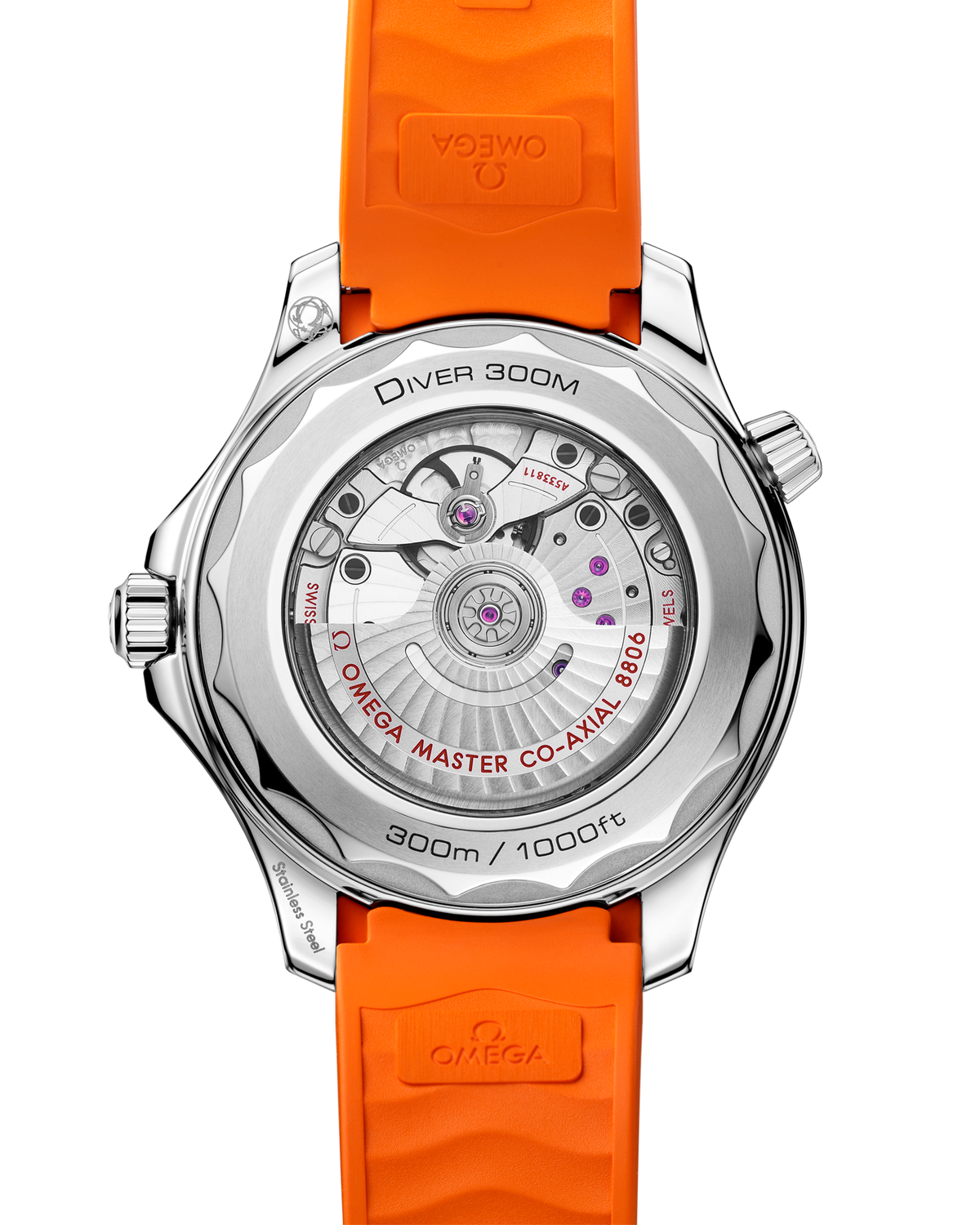 Seamaster Diver 300M 42 mm em Bracelete de Borracha